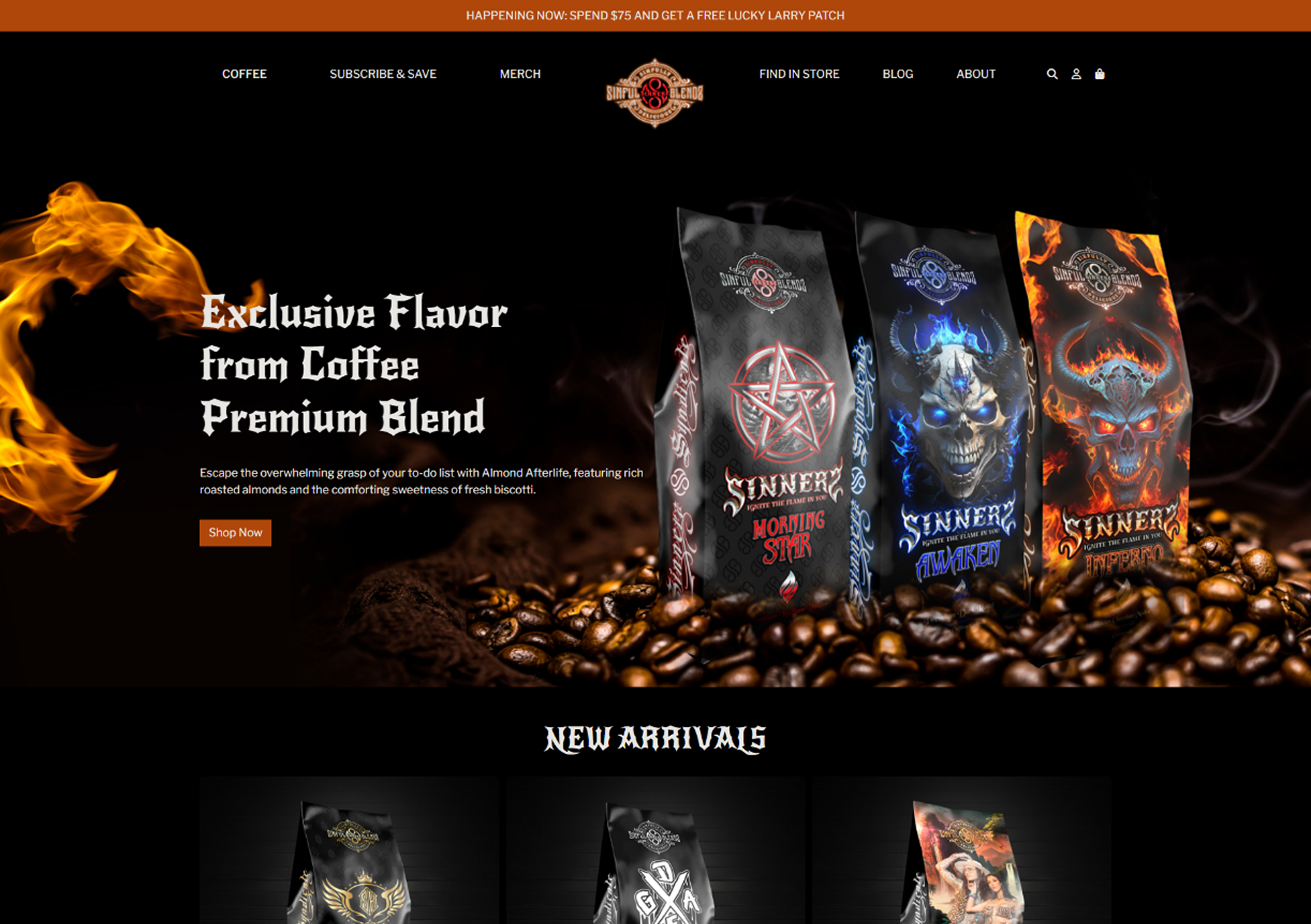 Sinful Blendz project result