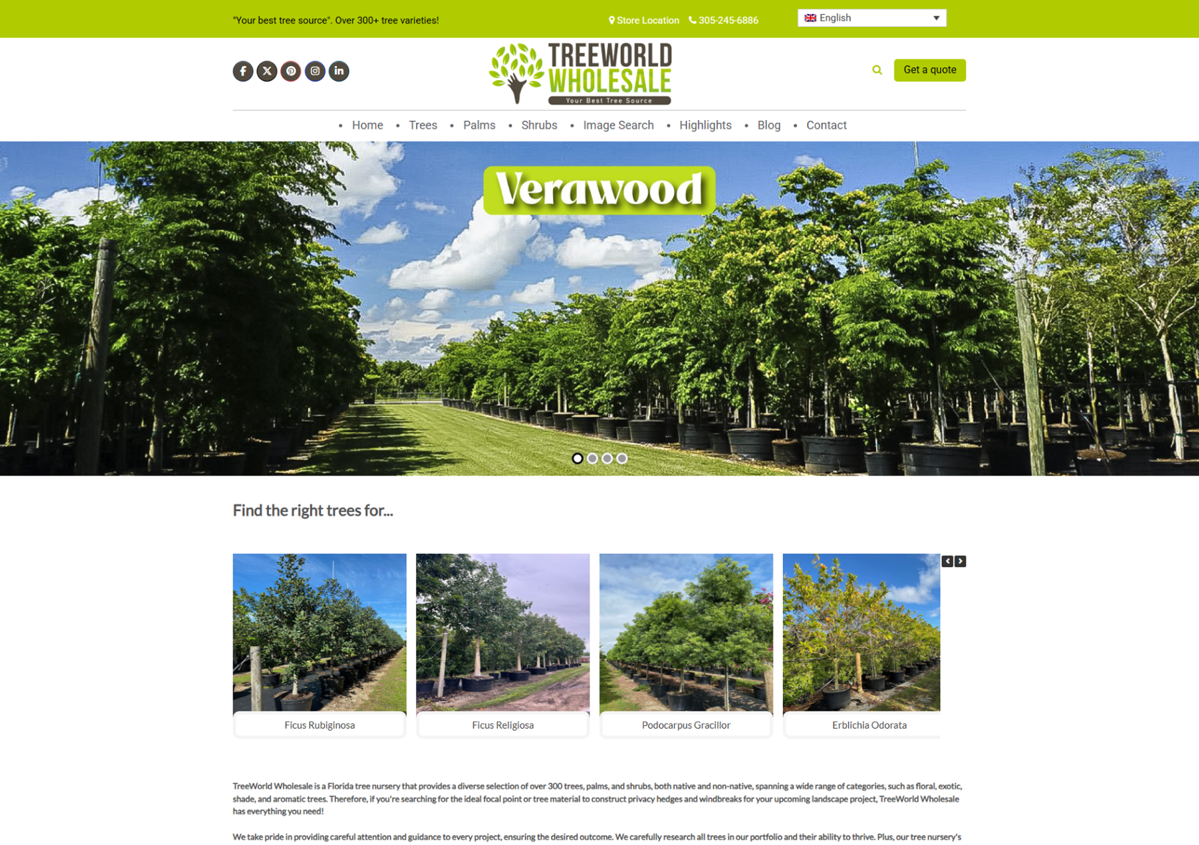 Treeworld Wholesale